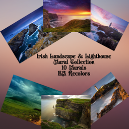 Irish Landscape & Lighthouse Mural Collection logo