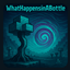 What happens in a Bottle logo