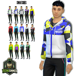 Sport sweatshirt by TecnoSimmer logo