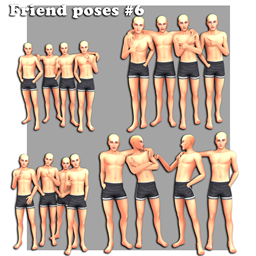 Friend poses #6 logo