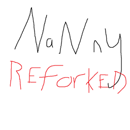 NaNny Reforked logo