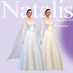 Wedding dress N03ⁿᵃᵗᵃˡⁱˢ logo