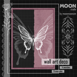 Pink Butterfly wall art