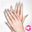 Crystal glam glitter coffin nails • N03 [HQ compatible] logo
