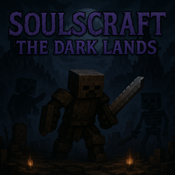 SoulsCraft: The Dark Lands logo