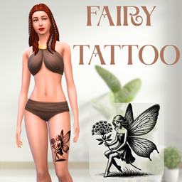 Fairy Leg Tattoo logo