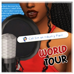 🎤✨ World Tour — Music Mod by thatssojordy Spanish Translation ES 💚🎉 logo