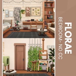 Florae Bedroom - No CC