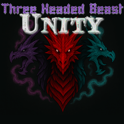 Three Headed Beast: Unity logo