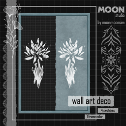 Soft Touch Blue wall art