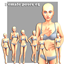 Female poses #5 logo