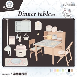 Dinner table.set logo