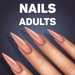 Long Stiletto Shiny Nails logo
