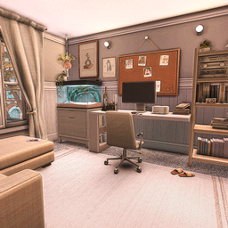 Neutral Stylish Study