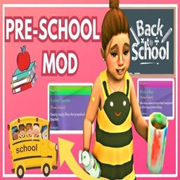 KawaiiStacie Preschool Mod / translation spanish by Monisims logo