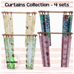 Curtains Collection - 4 sets logo