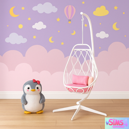 KIDS CHAIR AND PENGUIN logo