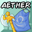 The Aether BDCraft logo