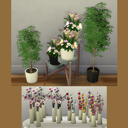 Flowers in pot/vase project image