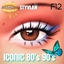 Iconic 80's 90's F12 logo