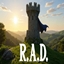 rad with superheros logo