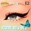Iconic 80's 90's E2 logo