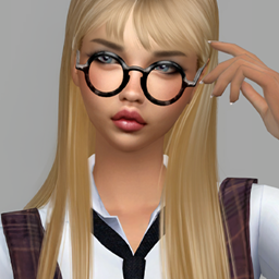 Round Vintage Glasses - The Sims 4 Create a Sim - CurseForge