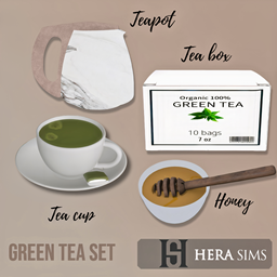 Green tea - set