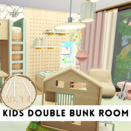 Zen Abode - Kids Double Bunk Room