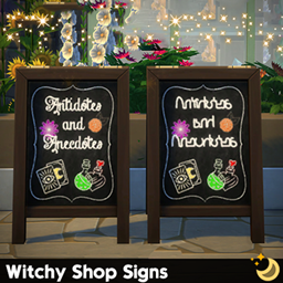Witchy Business Chalk SIgns
