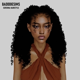 BADDDIESIMS SERENA HAIRSTYLE project image