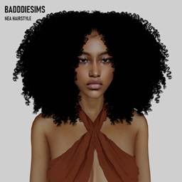 BADDDIESIMS NEA HAIRSTYLE project image