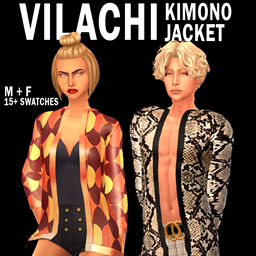 Vilachi KIMONO JACKET - Male & Female logo