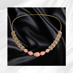 Pink Indian Bridal Necklace