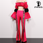 Carina Crop Top and Lace-up Pants logo