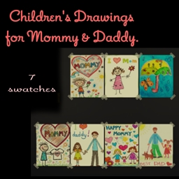 Special Child Drawings For Mommy And Daddy logo