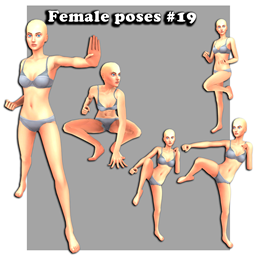 Female poses #19