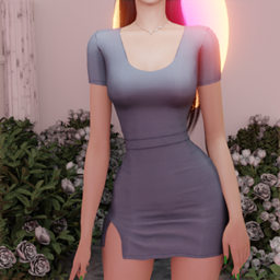sims 4 short bodycon dress Lynxsimz-Bodycon Dress