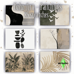 Boho Art - Paintings logo
