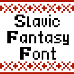 Slavic Fantasy Font logo