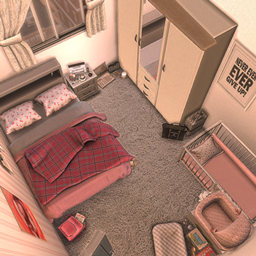 Teen Mom Bedroom (messy)