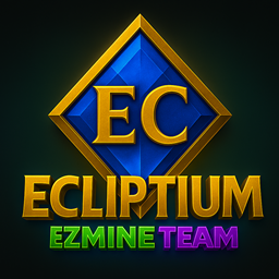ECLIPTIUM powered by EzMINE TEAM logo