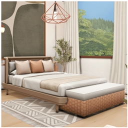 Lyla Bedroom 2 NO CC - Modern Wooden