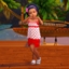 Set strawberry toddler logo