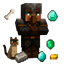 pico's warrior villager logo