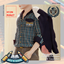Boy's ButtonUp Chest Pocket LongSleeves Shirt Hanging Coat Uniform logo
