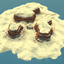 Azhariq - Desert Survival Island logo