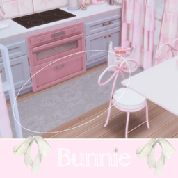 Iris Floral Kitchen Runner