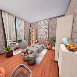 Scandinavian Kids’ Bedroom