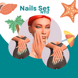 Summer Nails Set N113 project image